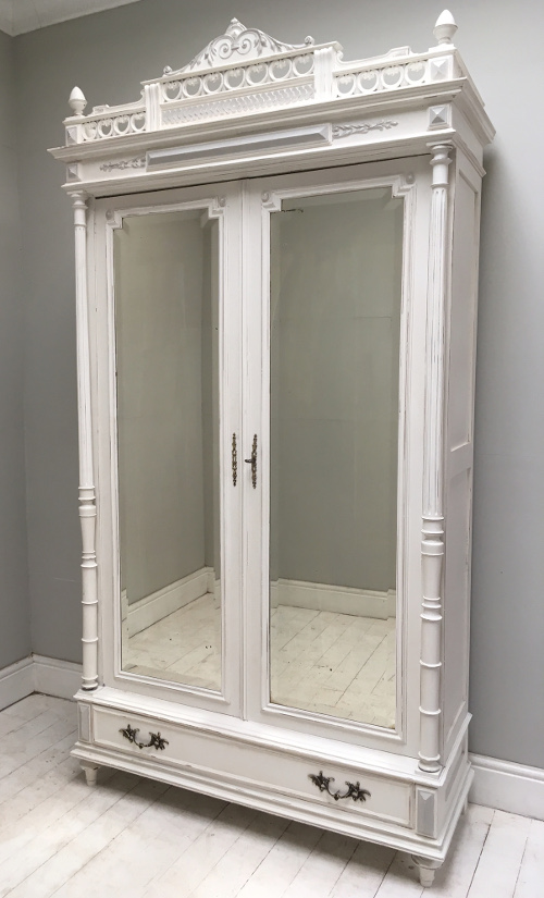 french antique henri II style armoire